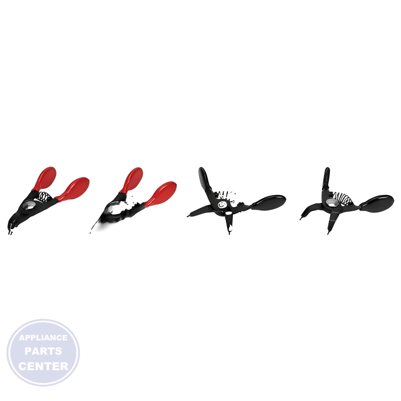Performance Tools Inc. SNAP RING PLIER SET 4PCS W88012 - Main view showing versatile pliers for snap rings