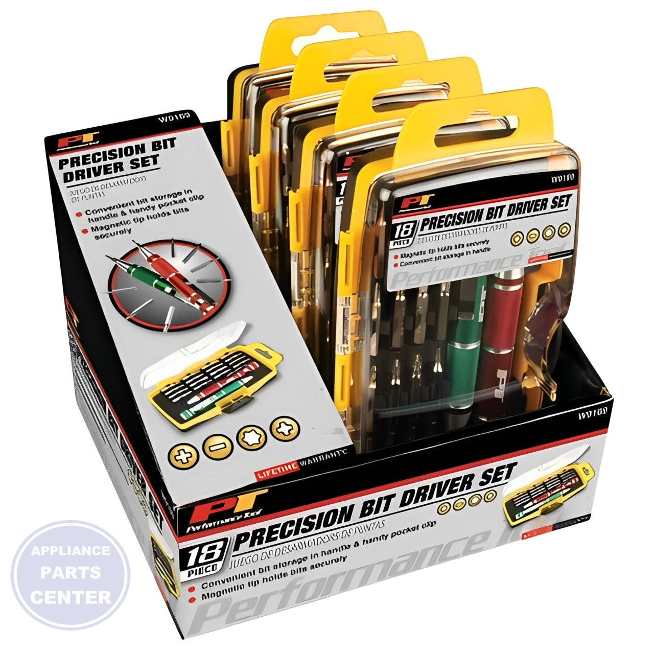 [Brand] 18PC PRECISION DRIVER SET W9169 - Installation in specific model showcasing key mounting points