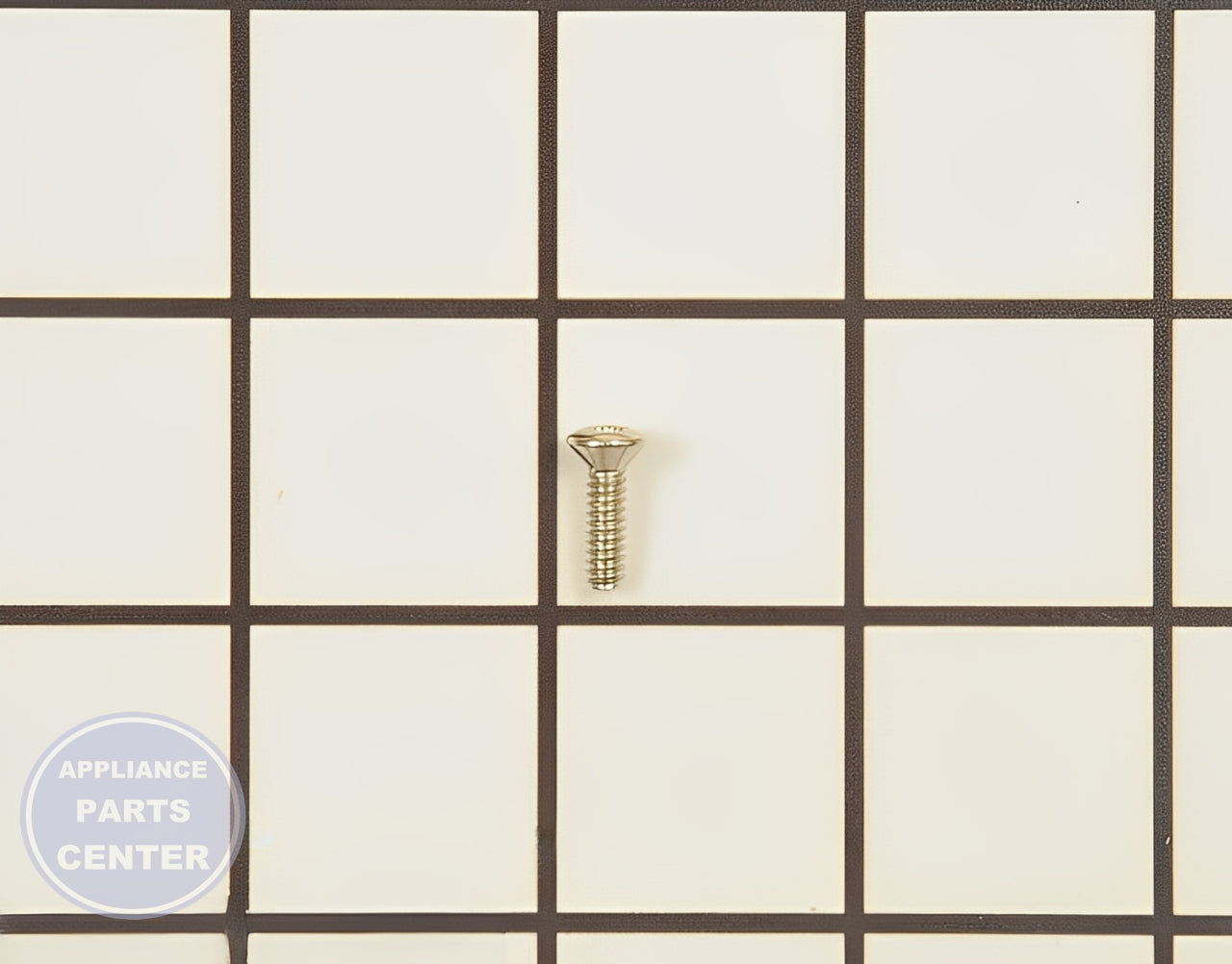 GE WB01K10008 Screw - Main view showing secure fit for Dishwashers and Range/Stoves/Ovens