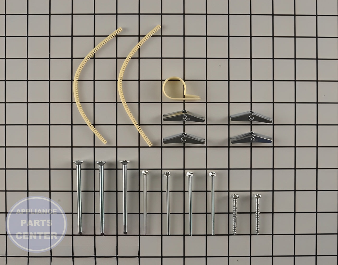 GE Hardware Kit WB01X10298 - Main view showing secure fastening for GE XYZ series
