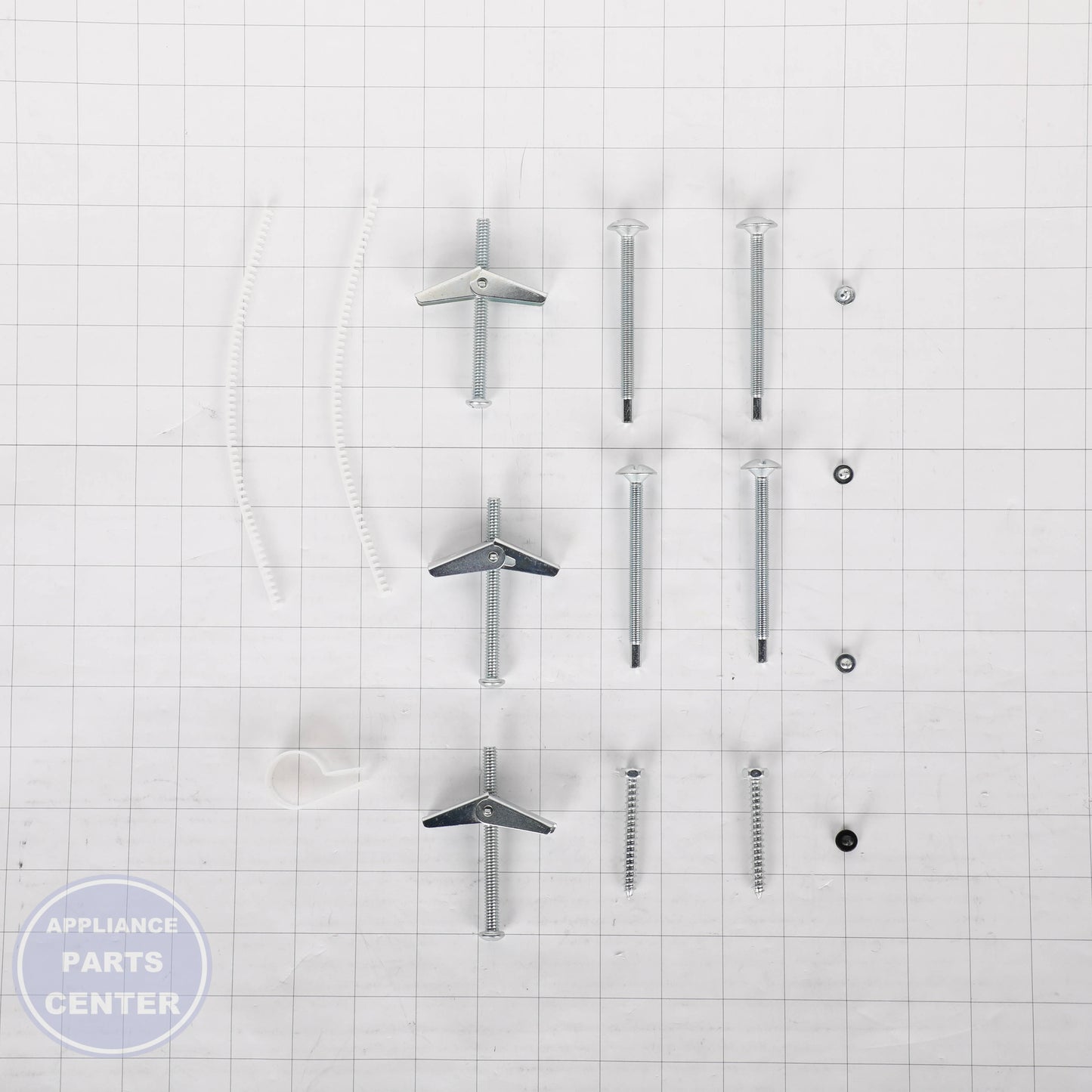 GEH MICROWAVE INSTALLATION HARDWARE WB01X22142 - Installation in GE model showing sturdy mounting points