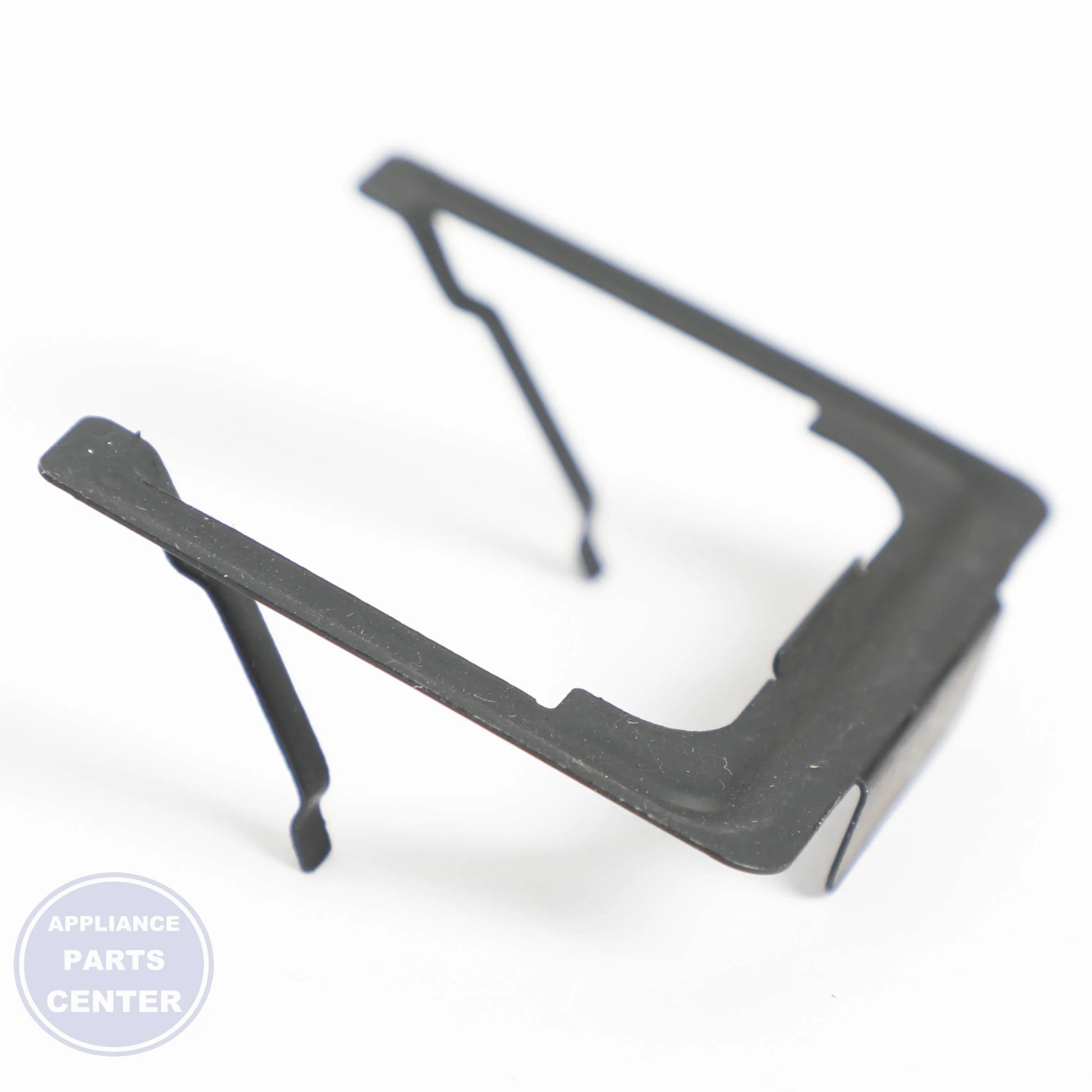 RANGE BROIL ELEMENT CLIP WB01X26891 - Detailed view of secure attachment mechanism