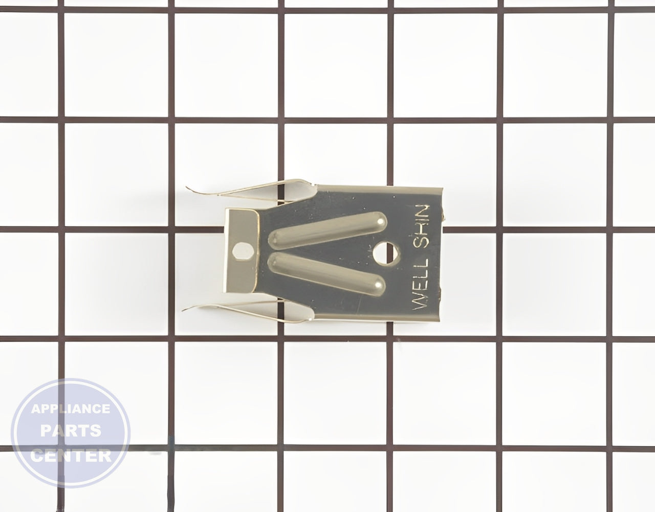 Terminal Block Clip WB02K10133 - Side view with X inches length