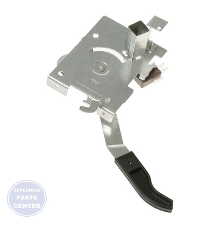LATCH ASSEMBLY WB02K10140 - Detailed view of sturdy latch construction