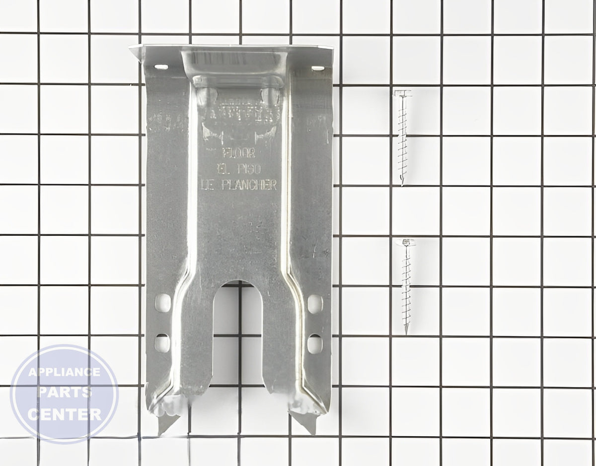 GE OVEN ANTI-TIP BRACKET ASSEMBLY WB02K10254 - Main view showing secure mounting for GE models