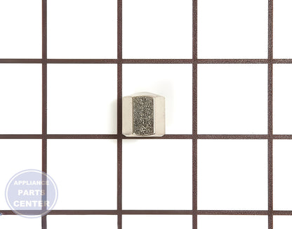 Nut WB02T10017 - Side view with 0.75-inch diameter
