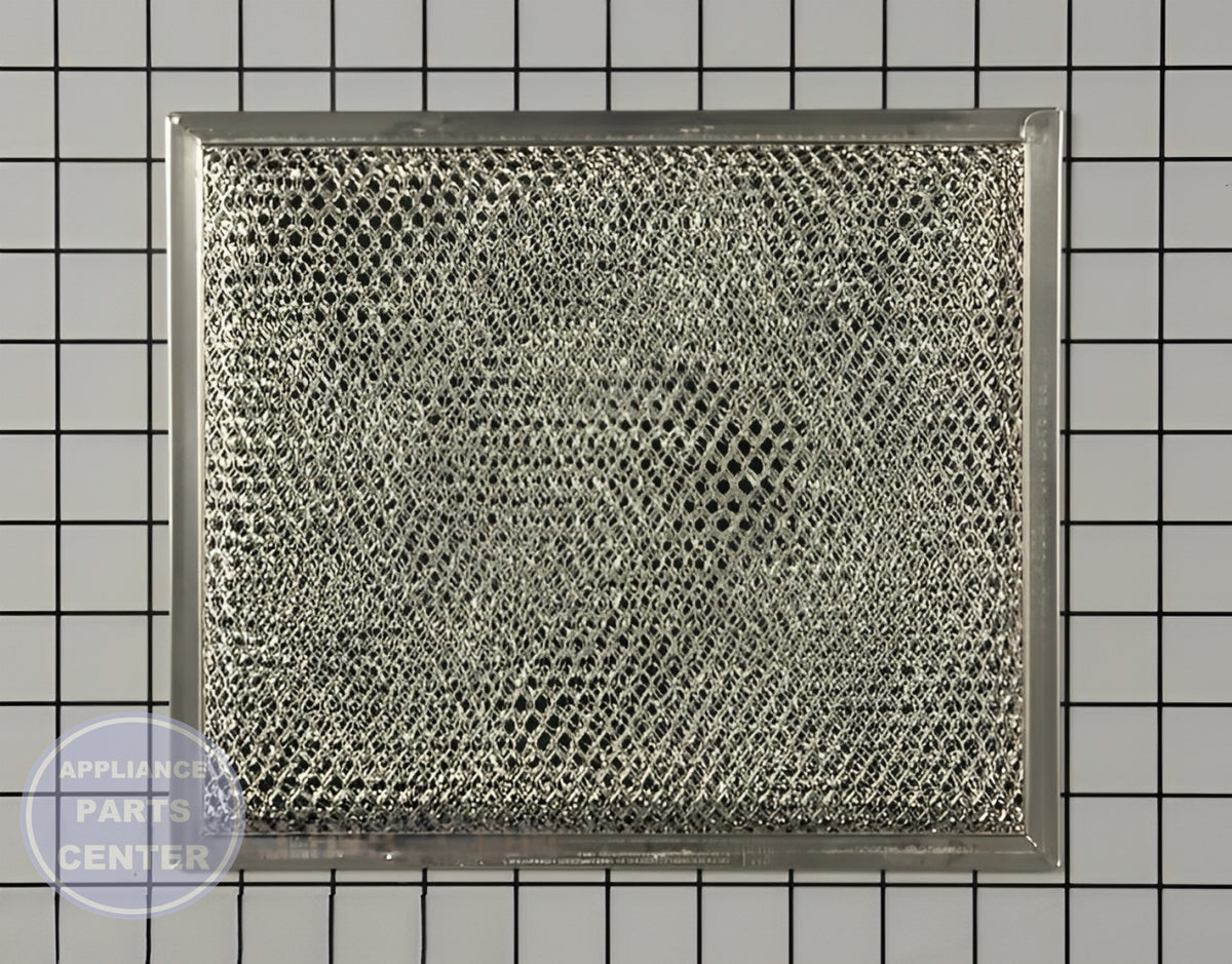 GE MICROWAVE CHARCOAL GREASE FILTER VENT HOOD COMBINATION - Detailed view of high-quality filter materials