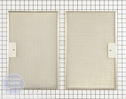 GE OVEN GREASE FILTER 36" WB02X11012 - Detailed view of grease-trapping design