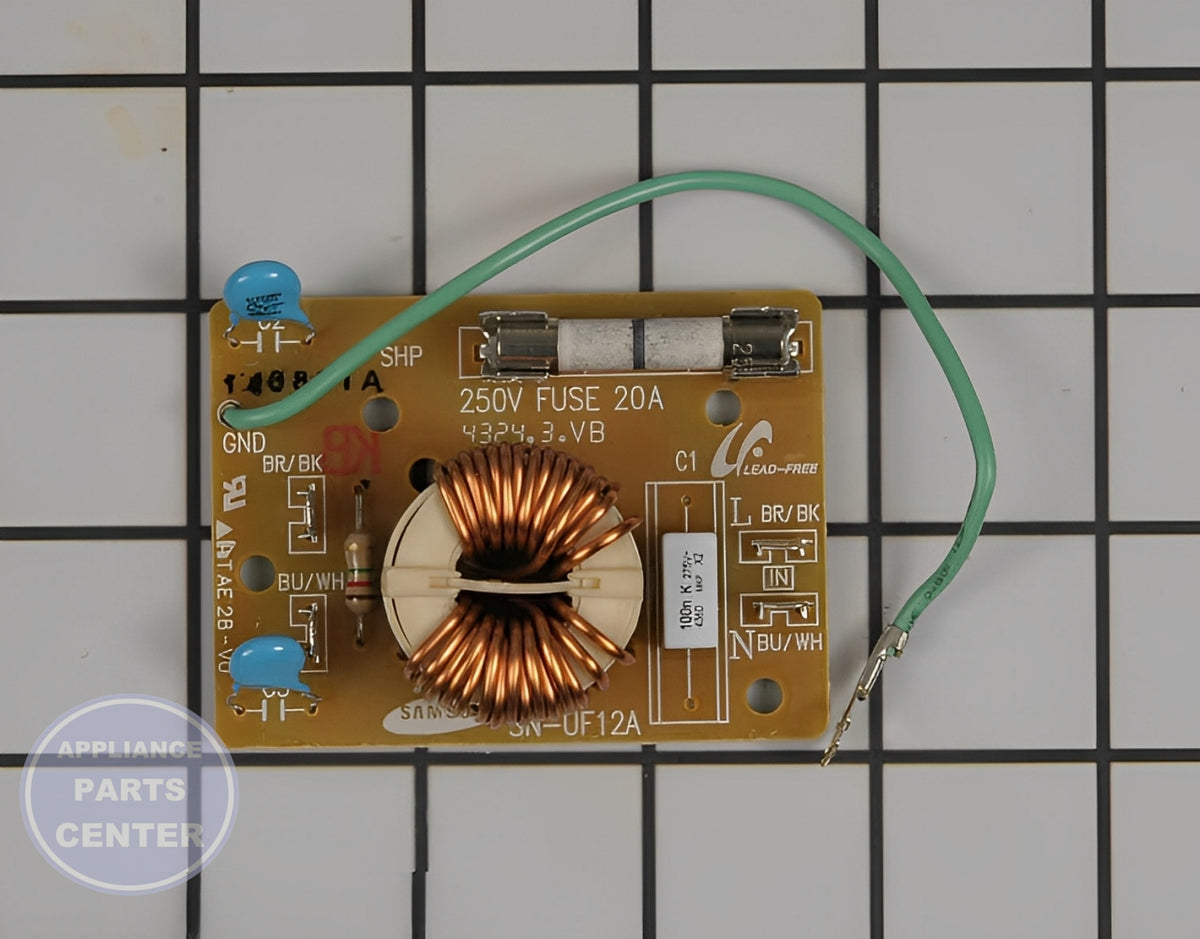 GEH NOISE FILTER ASM WB02X11200 - Main view showing noise reduction for GE models