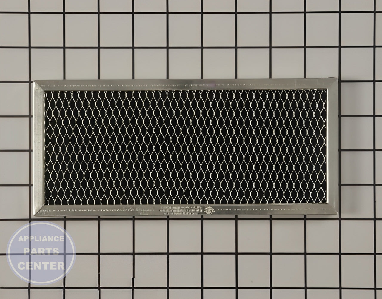 GE MICROWAVE CHARCOAL FILTER WB02X11544 - Main view showing high-quality filtration for GEN Microwave models