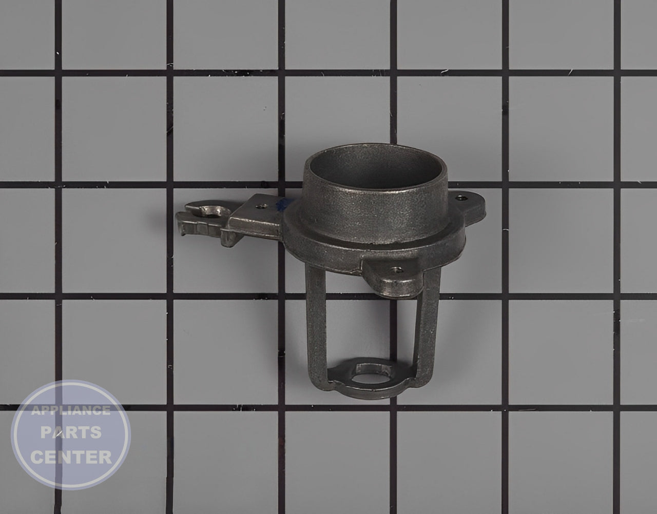 Surface Burner Base WB02X24727 - Side view with precise measurements