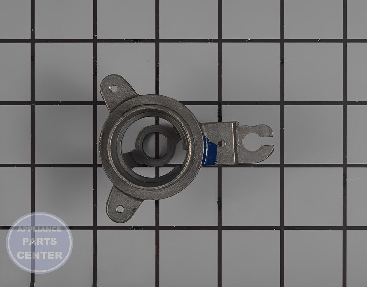GE Surface Burner Base WB02X24727 - Installation in GE model showing key mounting points