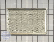 GE REFRIGERATOR REPLACEMENT GREASE FILTER WB02X32793 - Main view showing effective grease trapping for GE refrigerator models