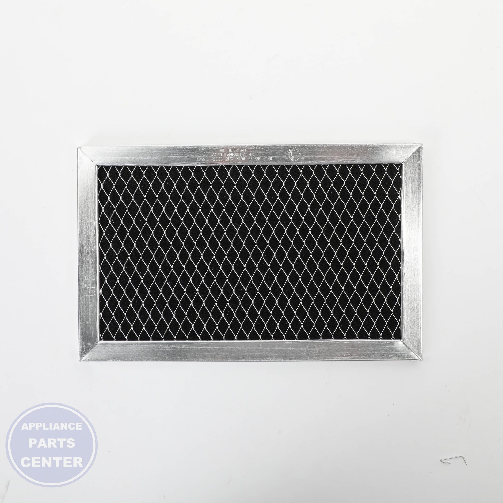 FILTER CHARCOAL WB02X33061 - Side view with effective odor removal specs