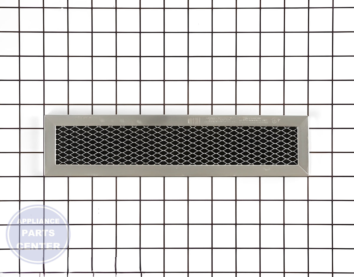 GE REPLACEMENT CHARCOAL FILTER WB02X35607 - Main view showing superior filtration for GEN microwaves