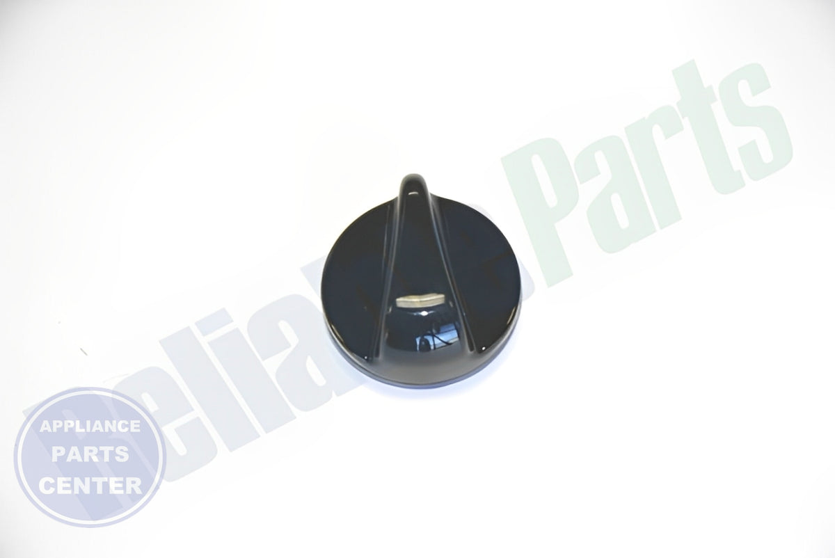 GE Oven Top Burner Knob WB03K10035 - Installation in GE Profile model showing key mounting points