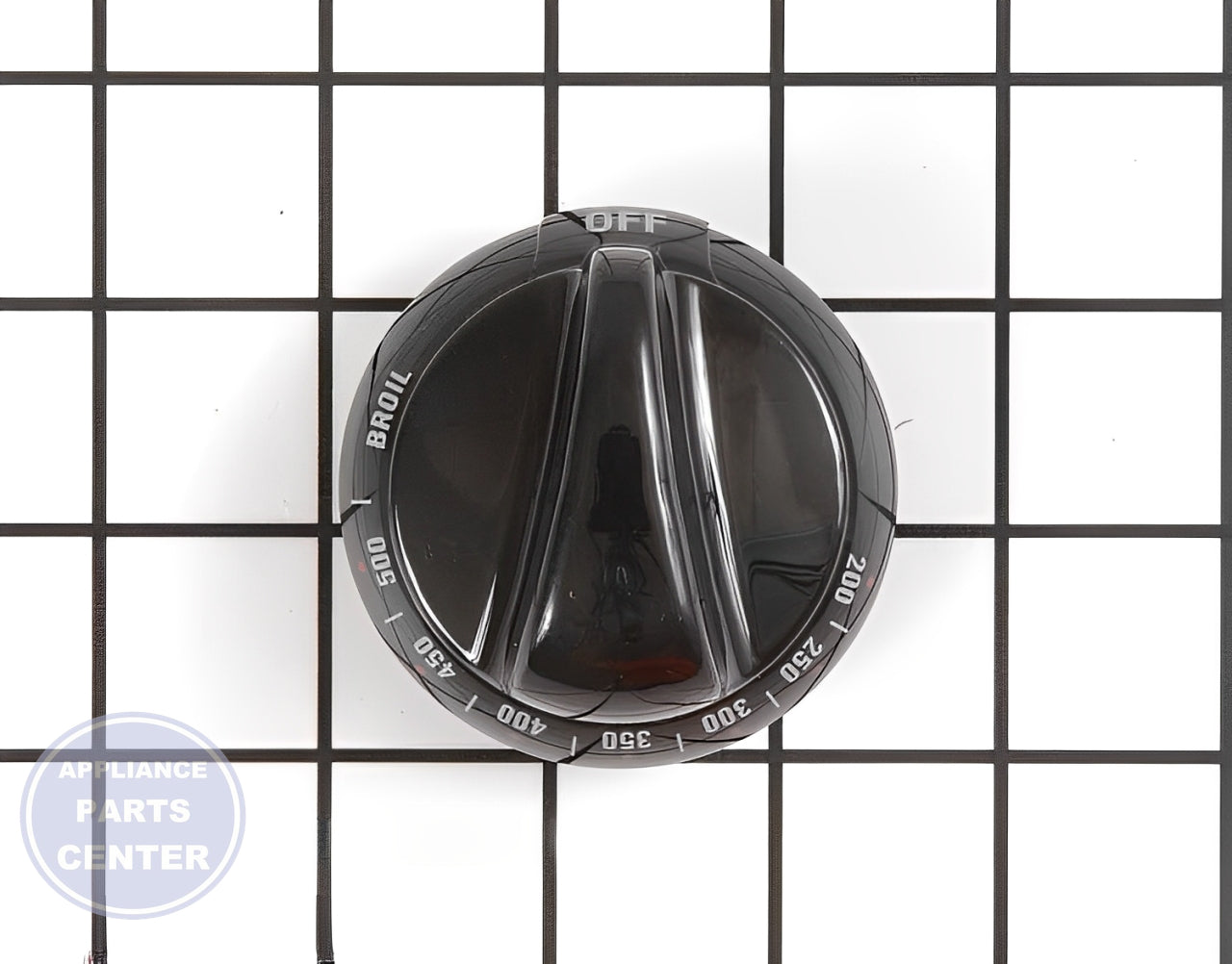 GE OVEN CONTROL KNOB WB03K10037 - Main view showing temperature control for GEN models