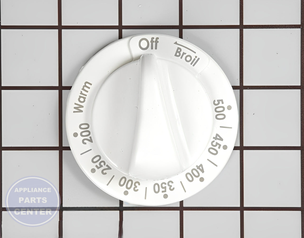 Thermostat Knob WB03K10181 - Detailed view of precise temperature control