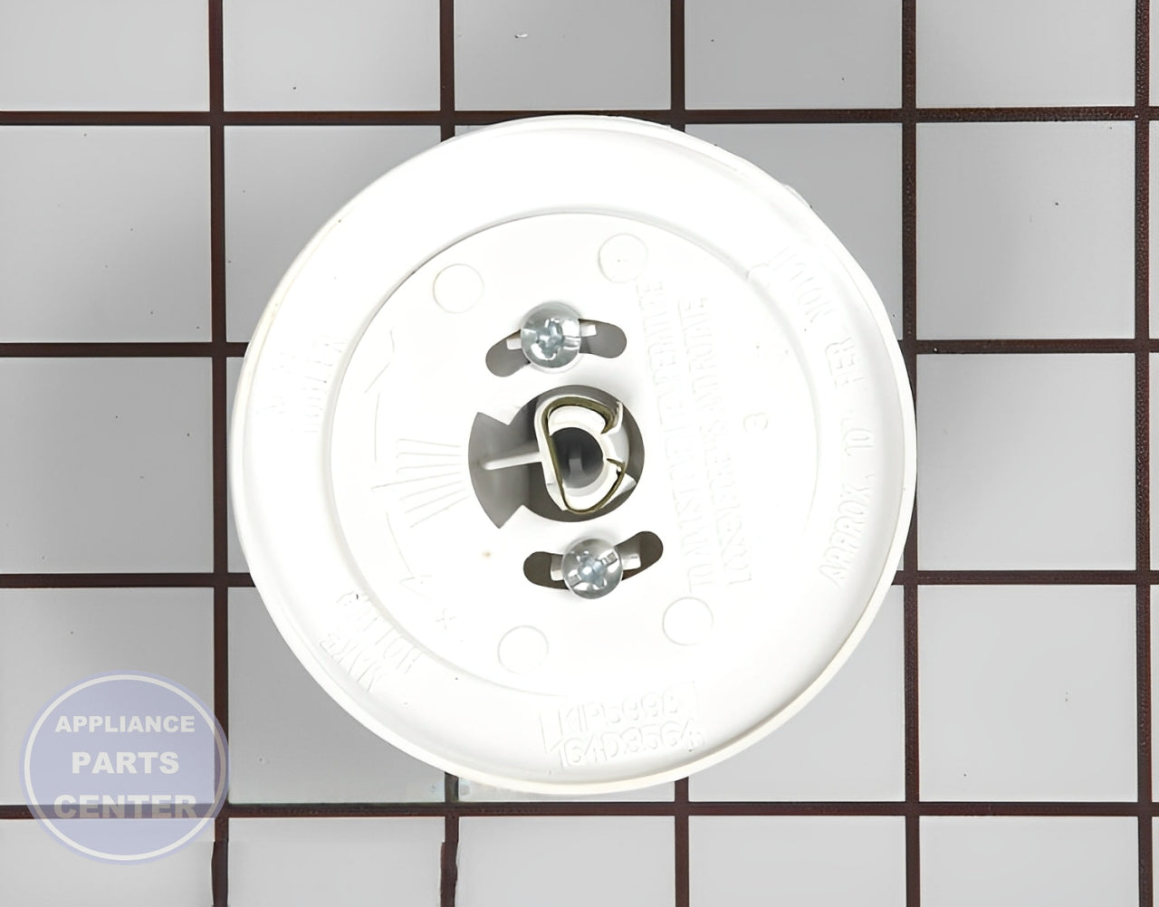 GE Americana Thermostat Knob WB03K10181 - Main view showing temperature control dial for GE and Americana ranges