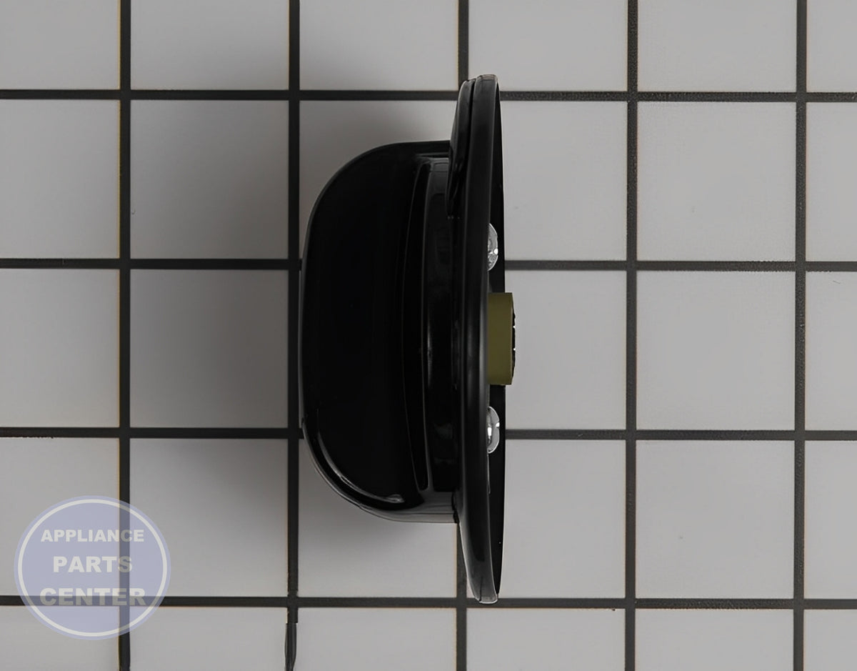 GE OVEN THERMOSTAT KNOB ASSEMBLY WB03K10185 - Detailed view of knob technical details