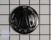 GE OVEN THERMOSTAT KNOB ASSEMBLY WB03K10185 - Main view showing temperature control for GEN models