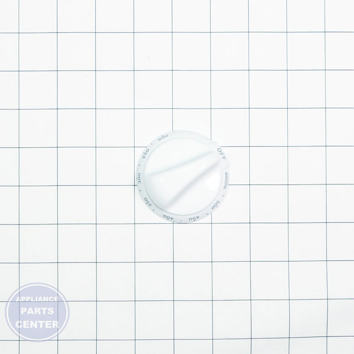 KNOB THERMOSTAT ASM. GE WB03K10202 - Detailed view of temperature settings