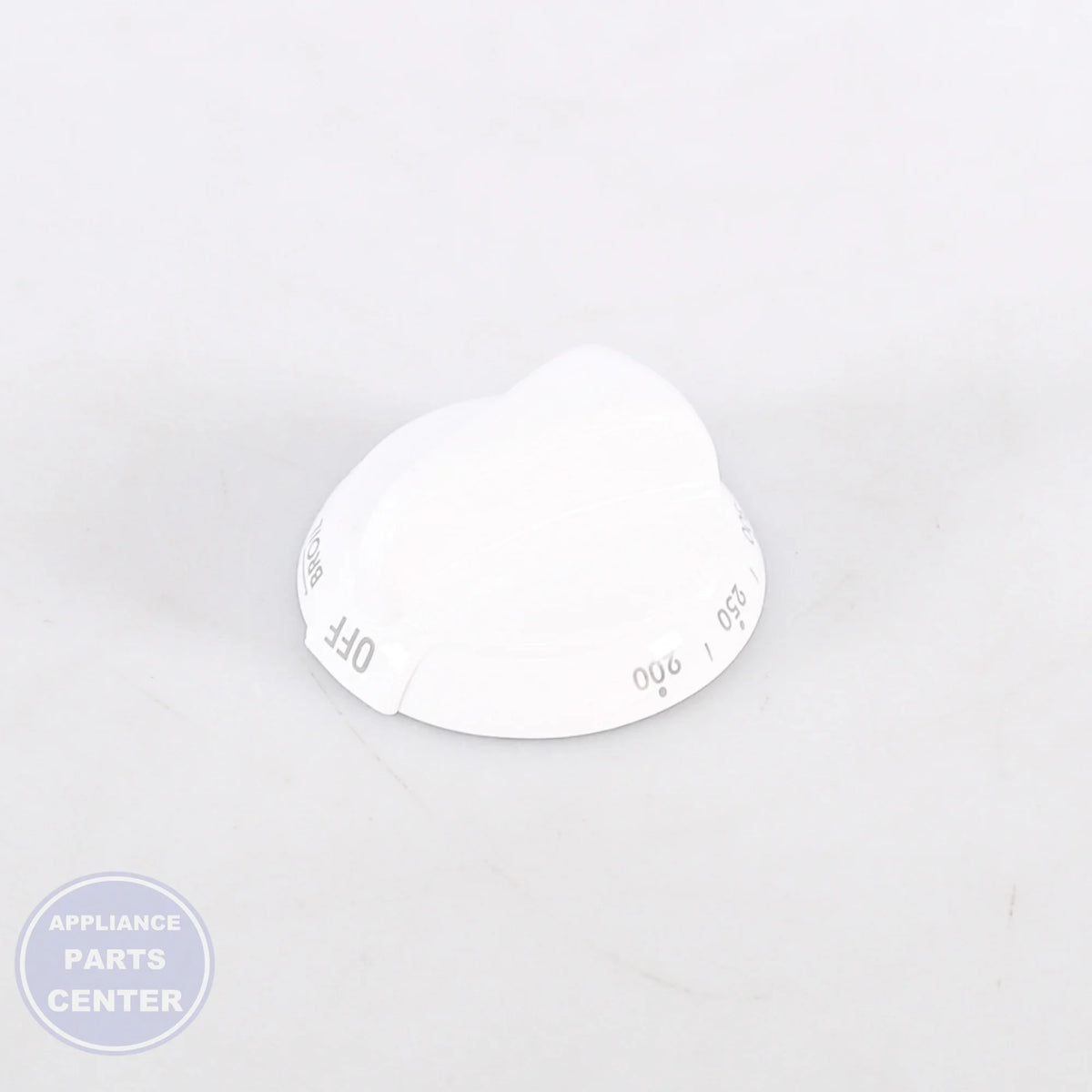 KNOB THERMOSTAT ASM. WB03K10202 - Side view with precise measurements/specs