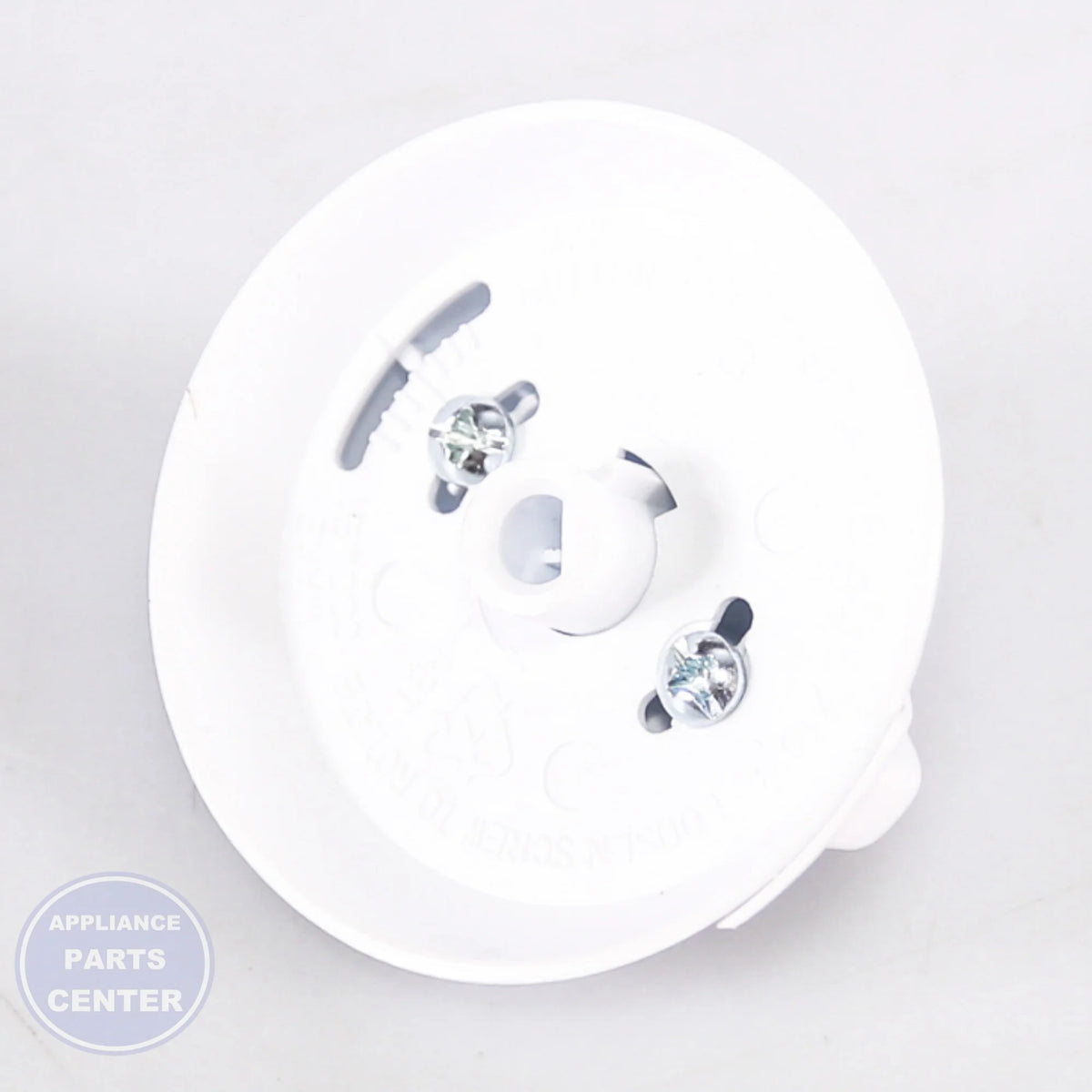 GE KNOB THERMOSTAT ASM. WB03K10202 - Installation in GEH model showing mounting points