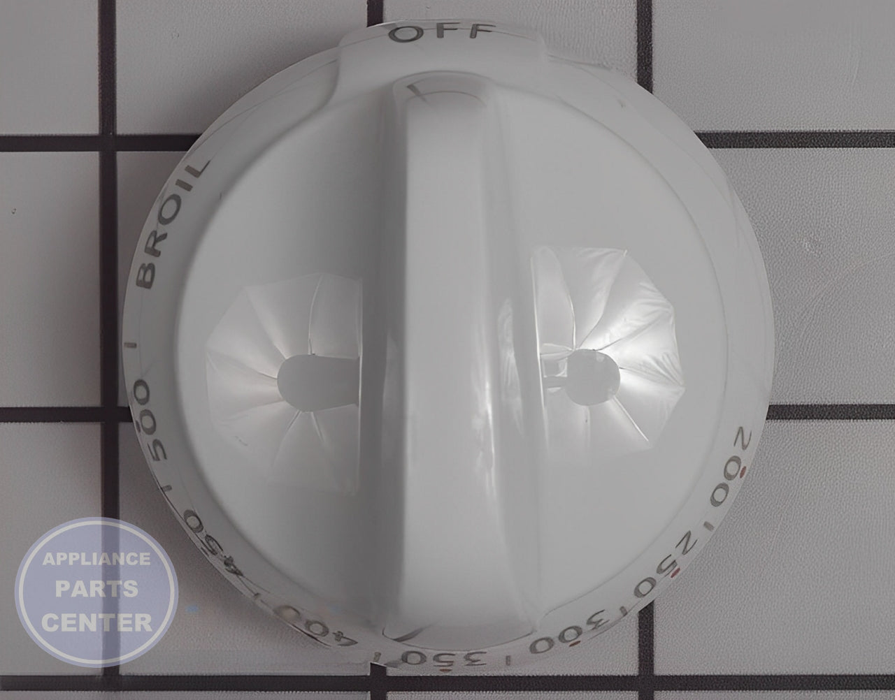 GE Thermostat Knob WB03K10220 - Main view showing temperature control for JGBS07PEA1WW