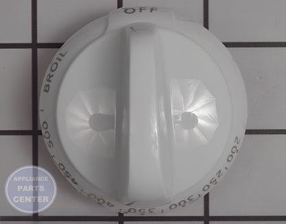 GE Thermostat Knob WB03K10220 - Main view showing temperature control for JGBS07PEA1WW