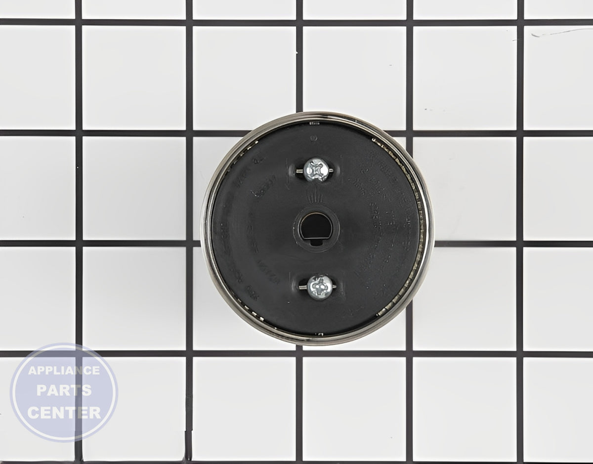 Thermostat Knob WB03K10267 - Side view with X inches diameter