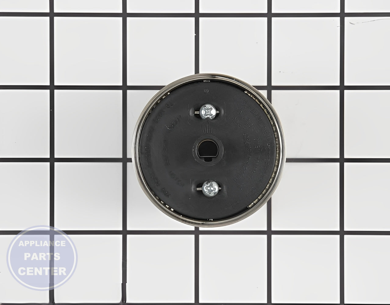 Thermostat Knob WB03K10267 - Side view with X inches diameter