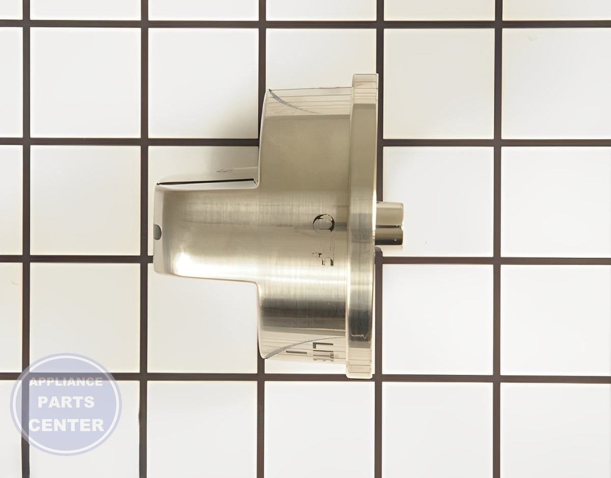 GE OVEN LG KNOB ASSEMBLY WB03K10286 - Detailed view of precise temperature control feature