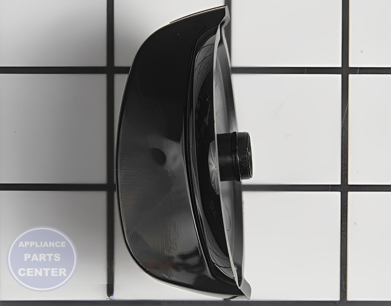 RANGE KNOB - BLACK WB03K10301 - Detailed view of the high-quality materials used