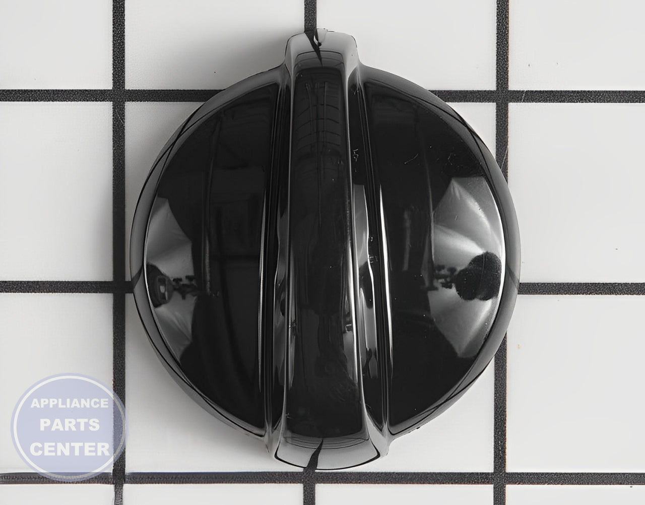 GEH RANGE KNOB - BLACK WB03K10301 - Main view showing black knob for GEH Range/Stove/Oven models
