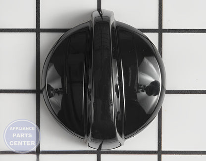 GEH RANGE KNOB - BLACK WB03K10301 - Main view showing black knob for GEH Range/Stove/Oven models