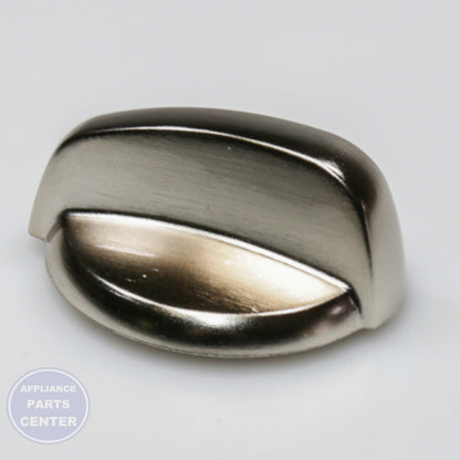 GEH RANGE CONTROL KNOB WB03K10305 - Main view showing stainless steel finish for GEH specific models