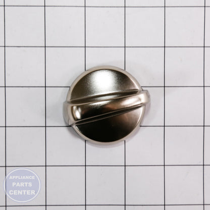 RANGE CONTROL KNOB WB03K10305 - Side view with precise dimensions