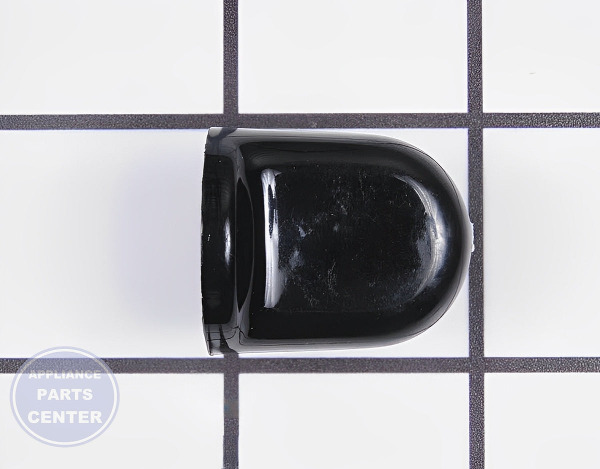 GE OVEN BLACK SELECTOR KNOB WB03T10035 - Detailed view of high-quality technical details