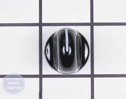 GE OVEN BLACK SELECTOR KNOB WB03T10035 - Main view showing precise control for GE ranges, stoves, and ovens