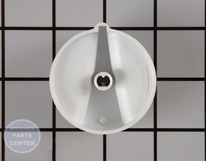 Control Knob WB03T10076 - Side view with precise measurements