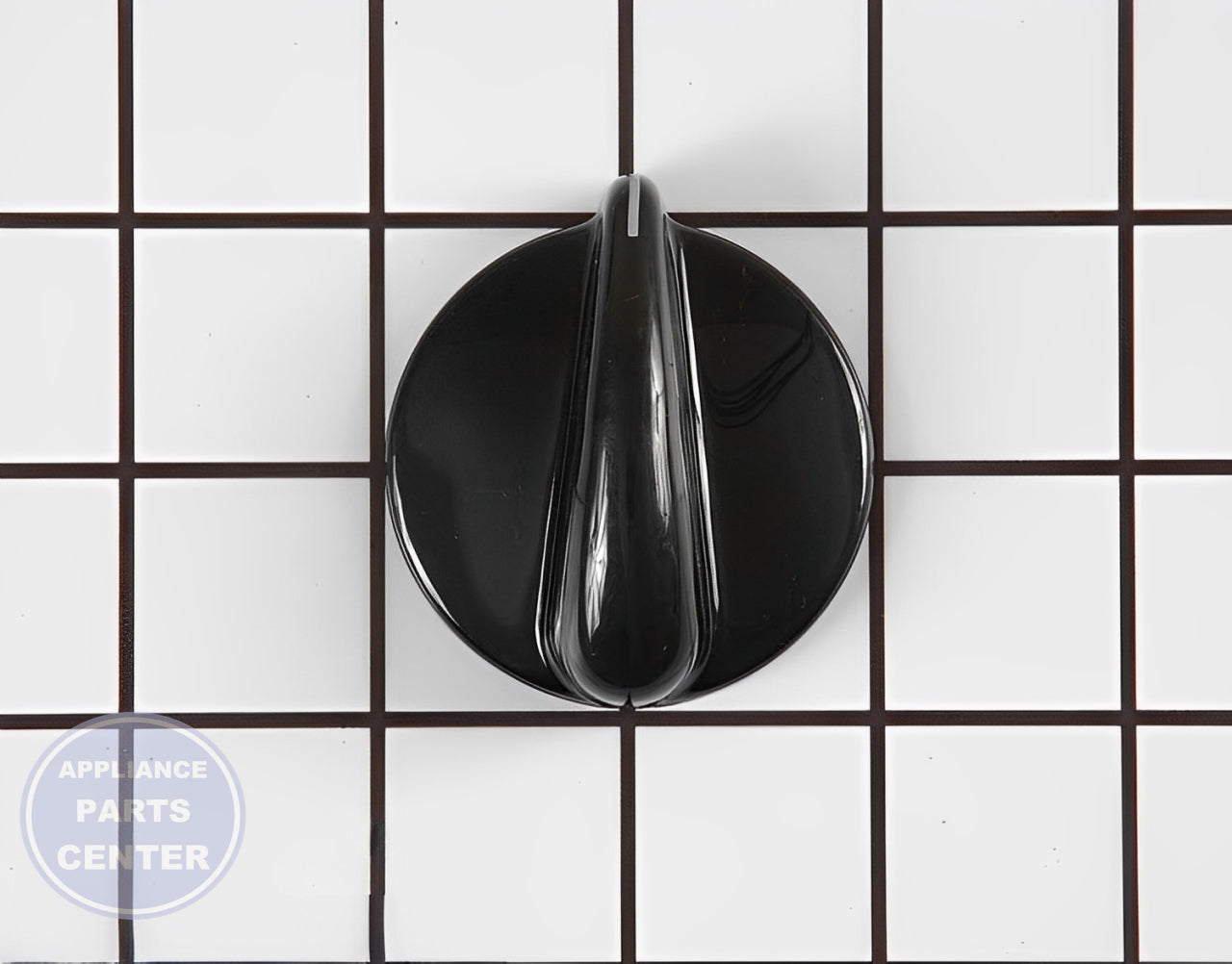GE Oven Black Knob WB03T10192 - Main view showing precise control for GE models