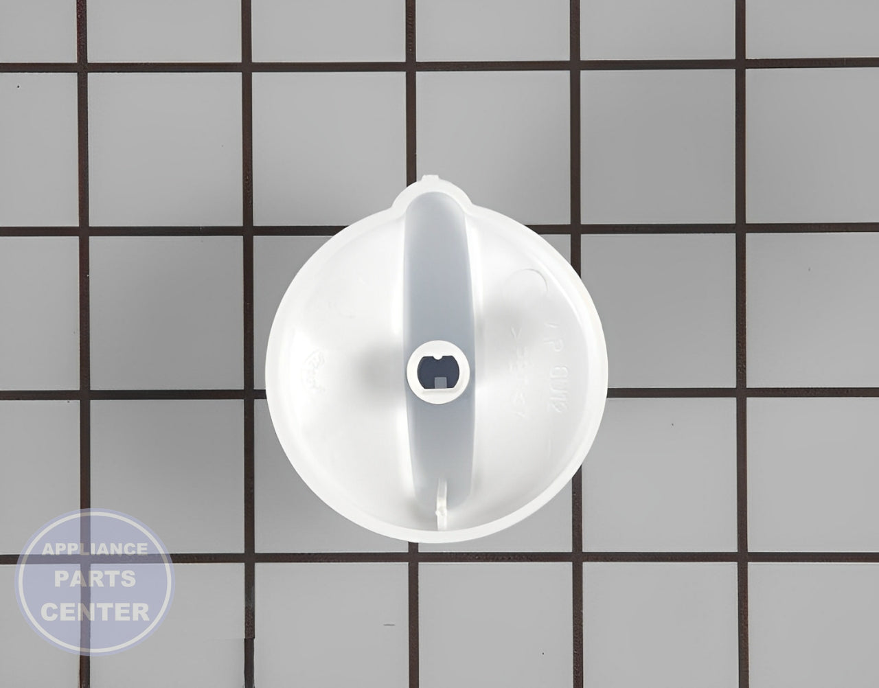Control Knob WB03T10207 - Side view with precise measurements