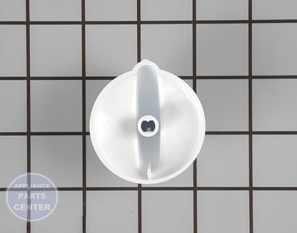 Control Knob WB03T10207 - Side view with precise measurements