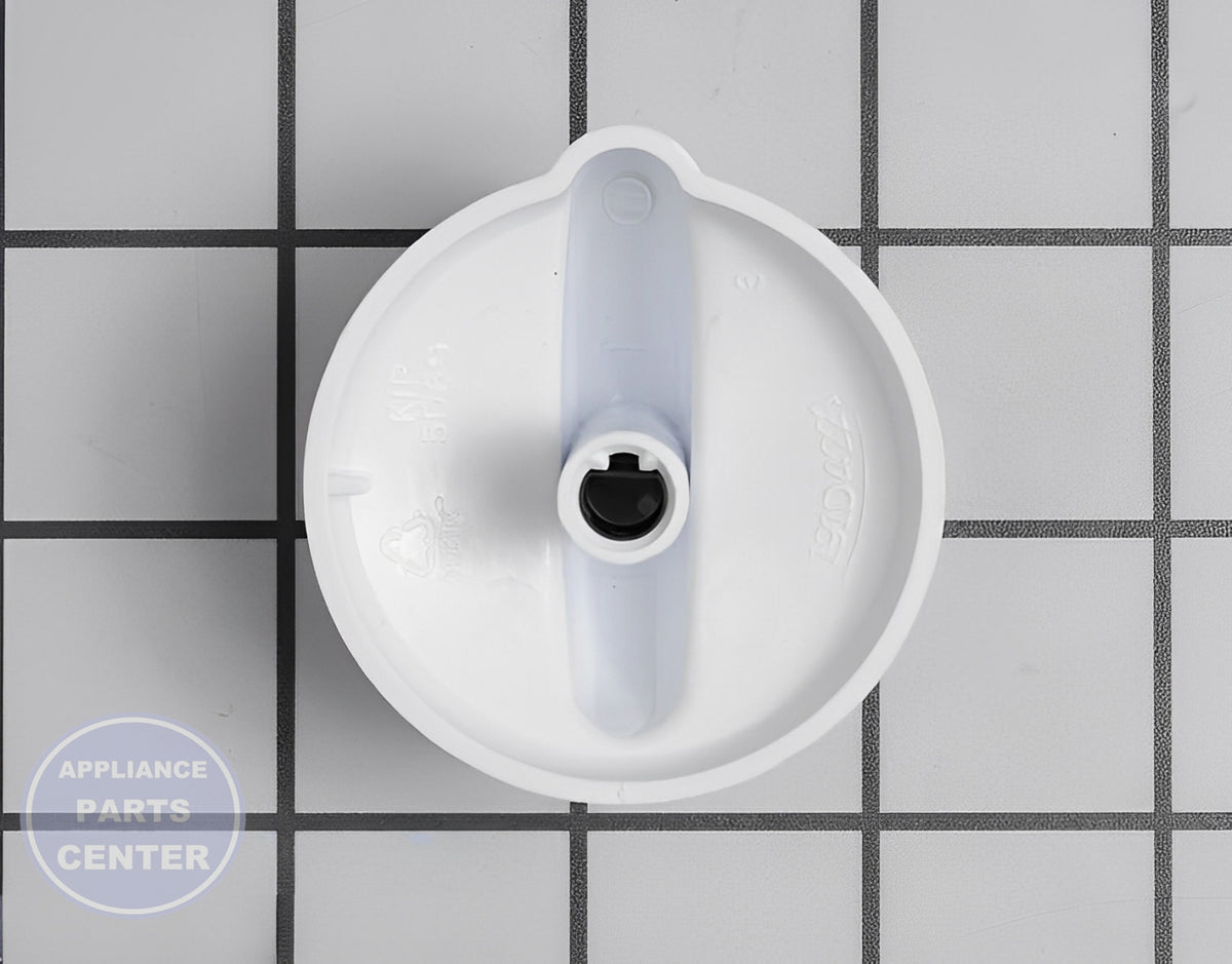 Control Knob WB03T10219 - Side view with 2-inch diameter and 1.5-inch shaft length