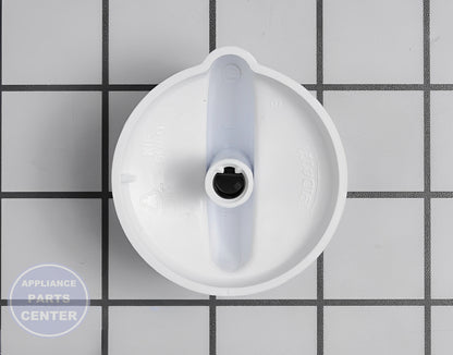 Control Knob WB03T10219 - Side view with 2-inch diameter and 1.5-inch shaft length