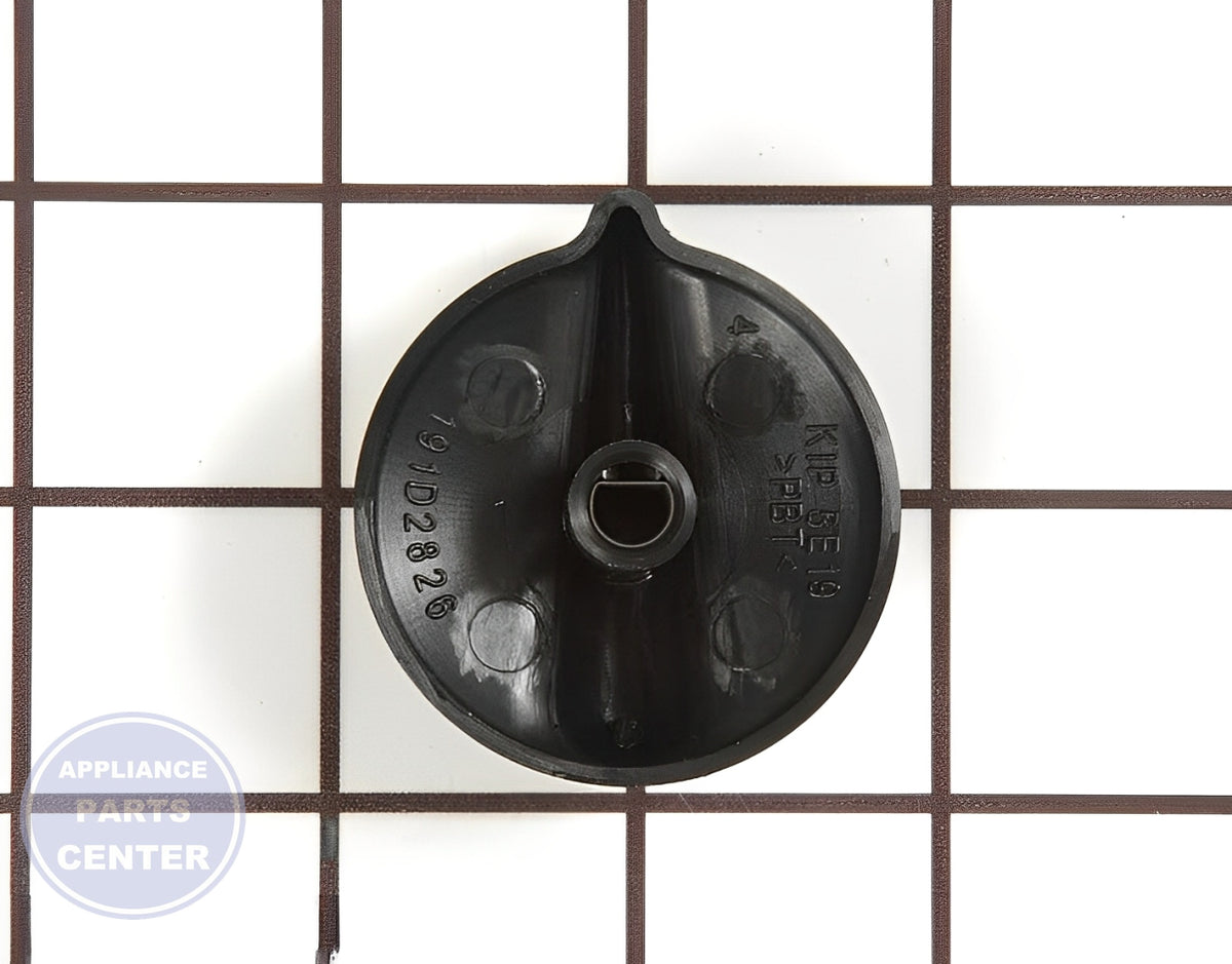 Knob WB03T10240 - Side view with exact dimensions