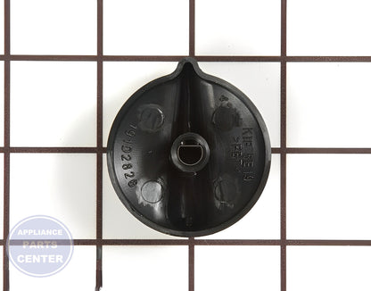Knob WB03T10240 - Side view with exact dimensions