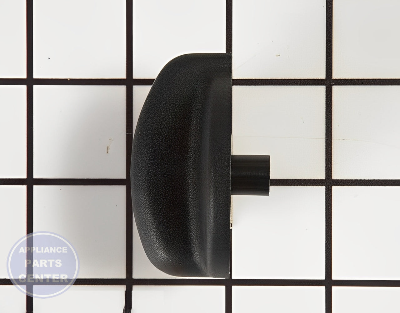 GAS RANGE CONTROL KNOB - BLACK WB03T10242 - Side view with durable design