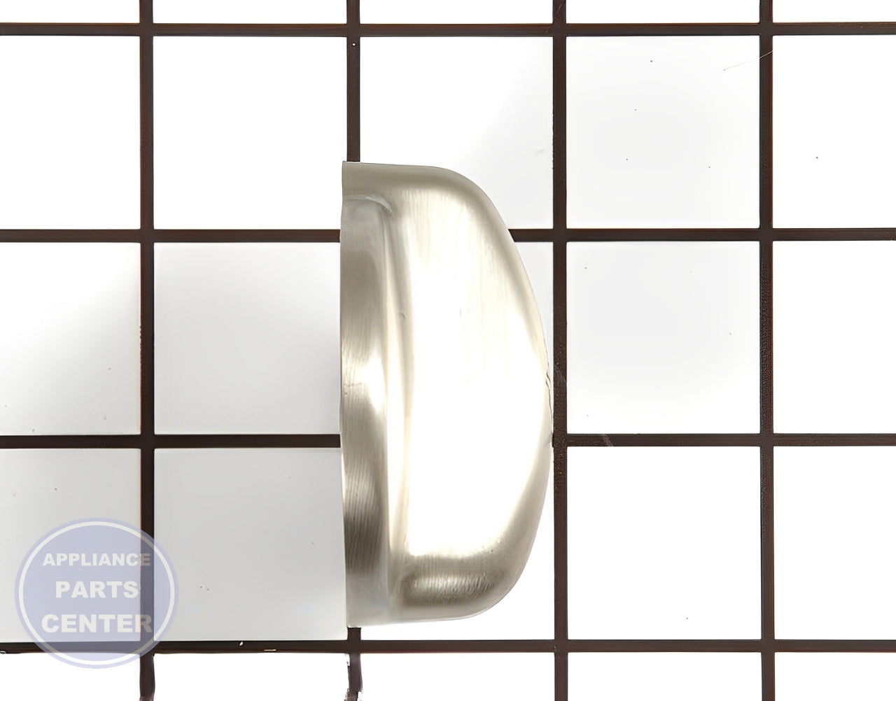 RANGE TRI-CHROME-PLATED KNOB (STAINLESS) - Detailed view of high-quality material and technical details